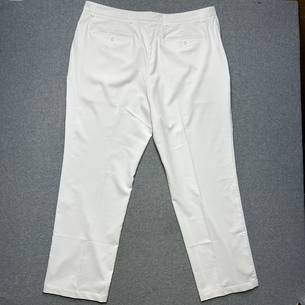 Cutter & Buck‎ Golf Pants Mens 40x32 White Polyester Spandex